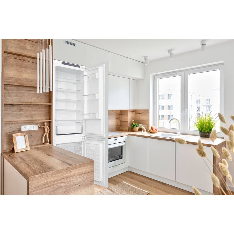Frigorifero Combinato Bianco da Incasso CBNF177BI FrigeluX - 236L